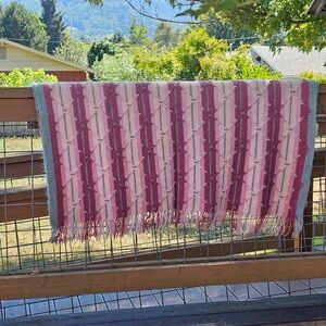 Handmade Crochet Afghan Throw
